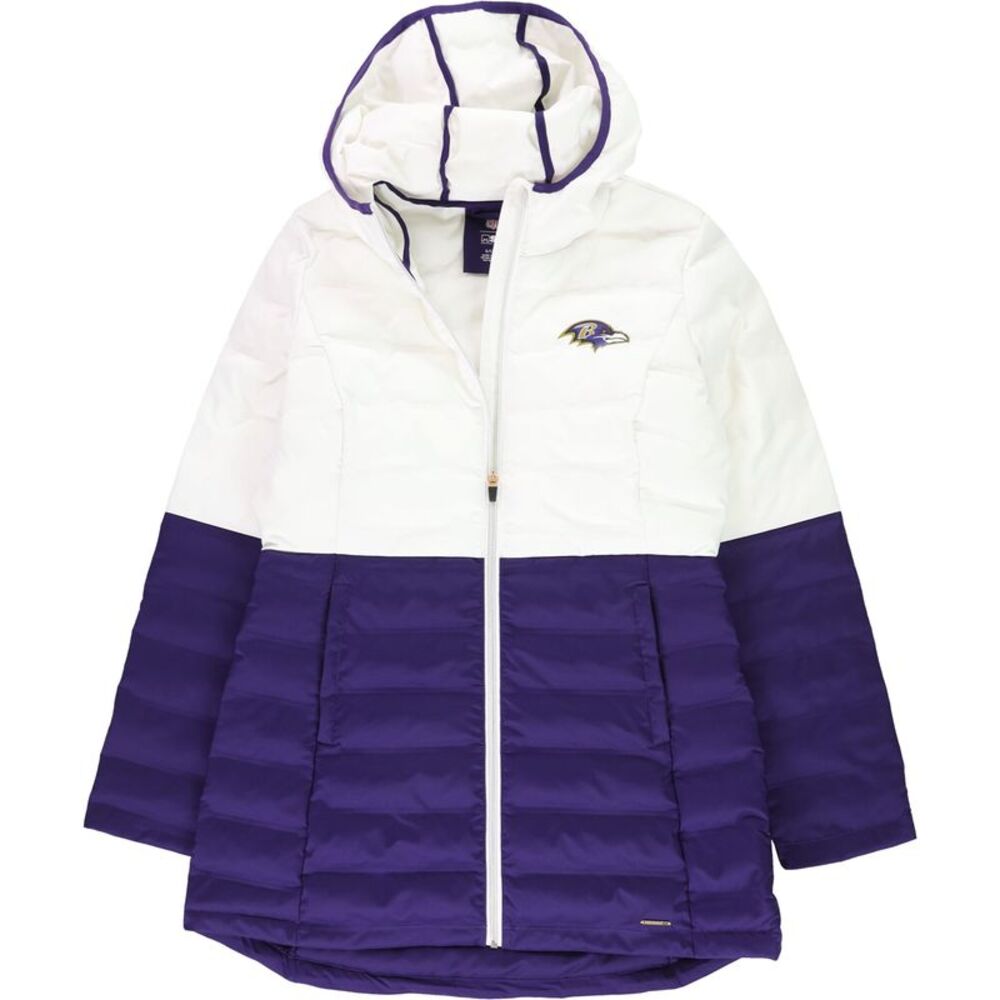 G-III Sports Womens Baltimore Ravens Puffer Jacket, NWT